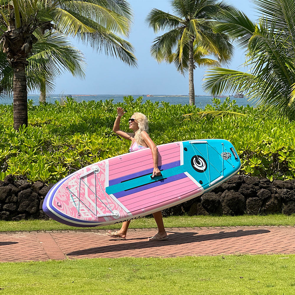 play paddle boards at beaches is the best choice in summer