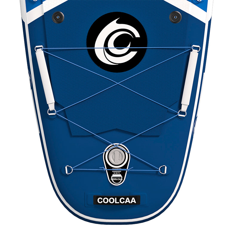 close-up of paddle board's head