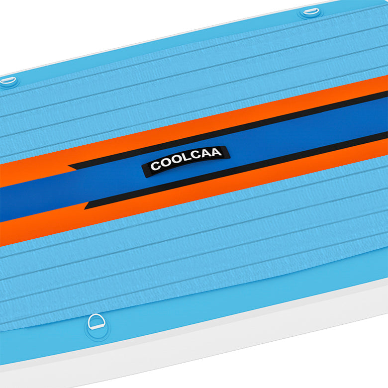 close-up of the center of the paddle board