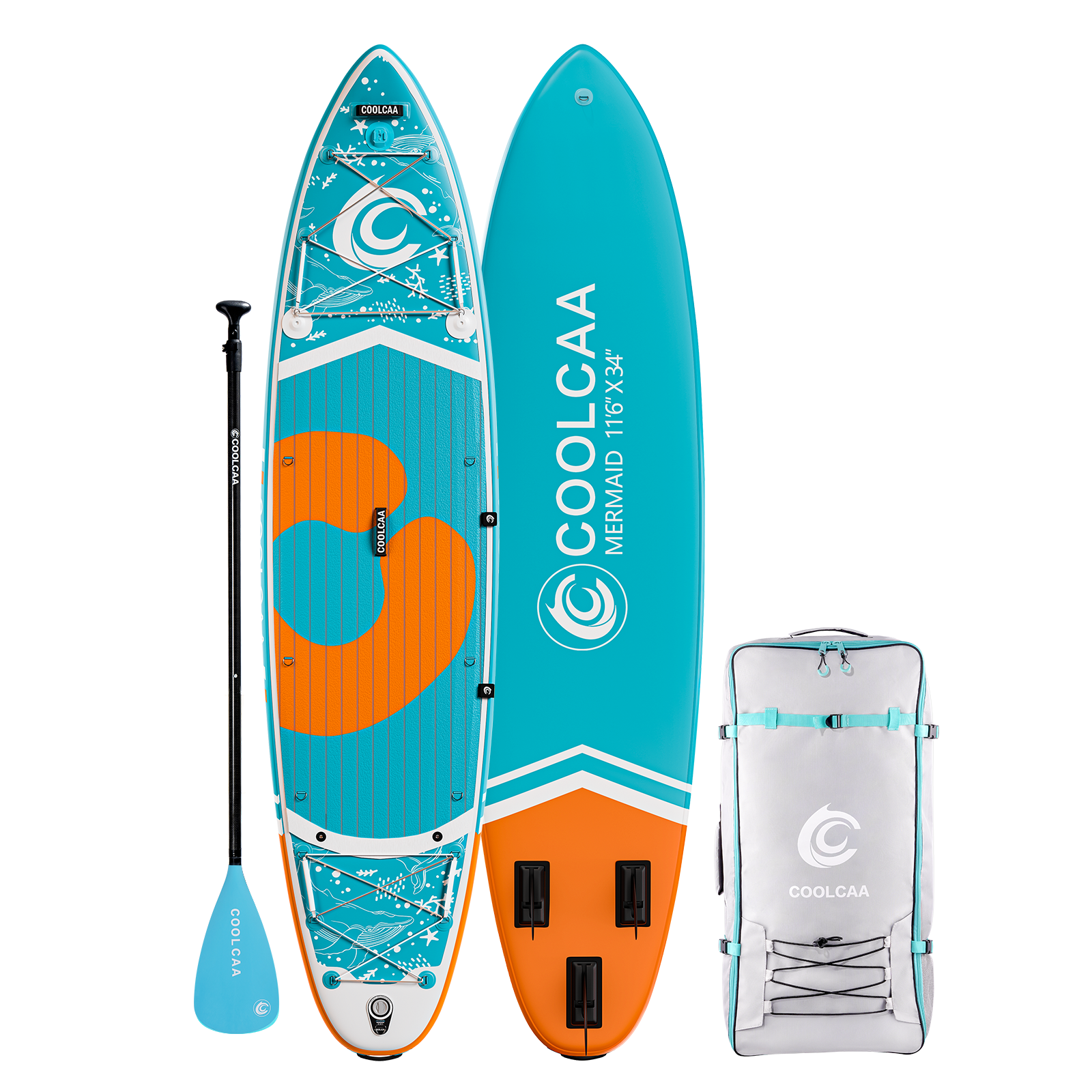 multi-angle display the paddle board