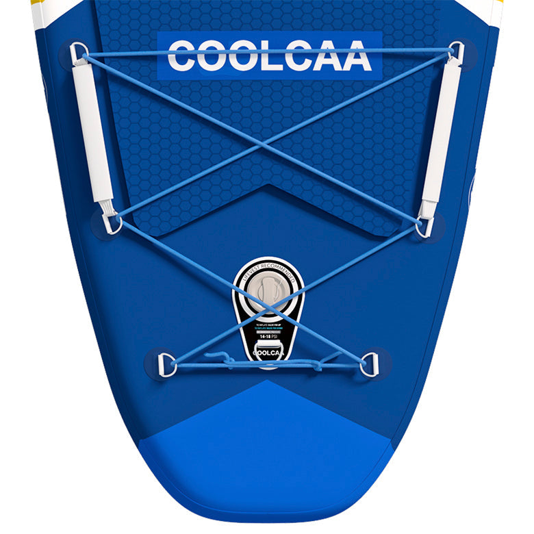 elastic cord on the end of paddle boards