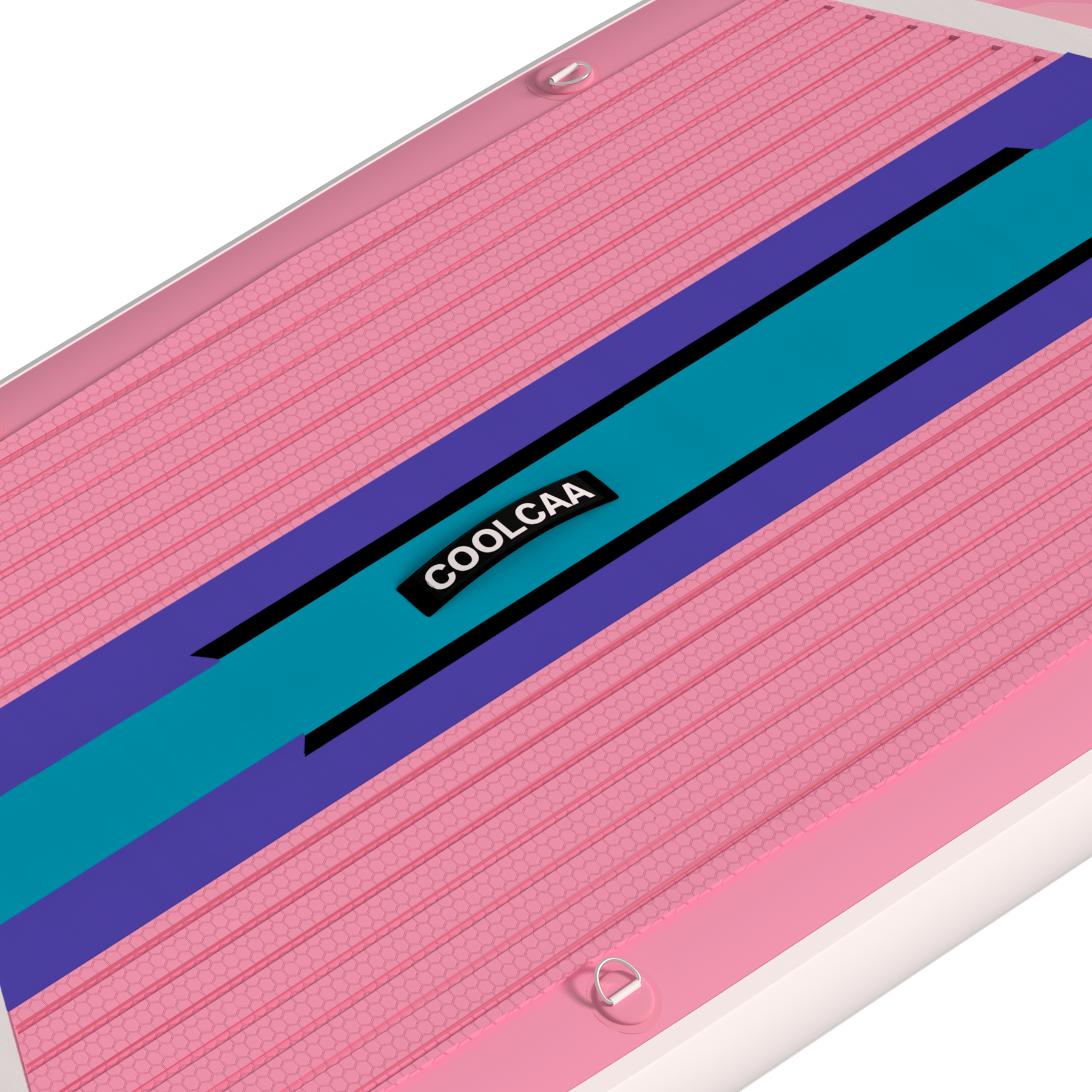 close-up of the center of the paddle board