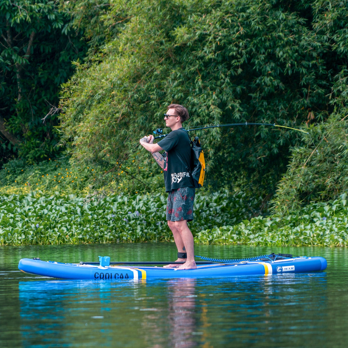 paddle boards are steady enough for fishing